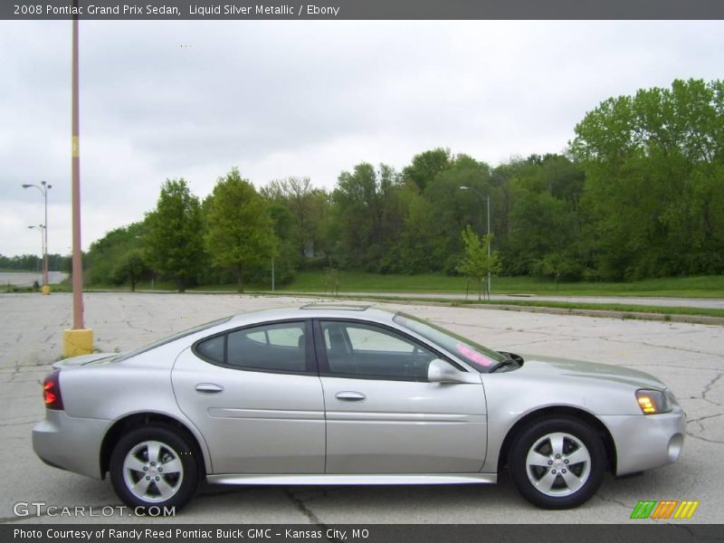 Liquid Silver Metallic / Ebony 2008 Pontiac Grand Prix Sedan