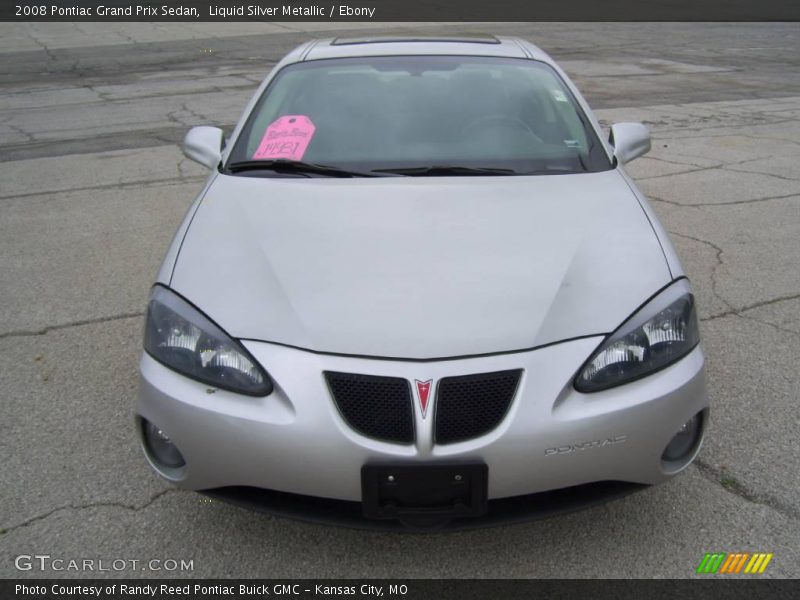 Liquid Silver Metallic / Ebony 2008 Pontiac Grand Prix Sedan