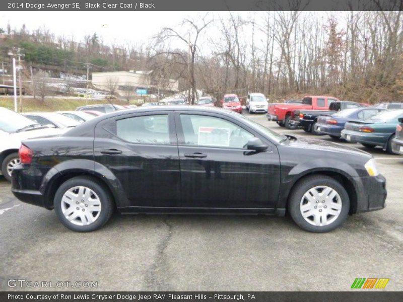 Black Clear Coat / Black 2014 Dodge Avenger SE