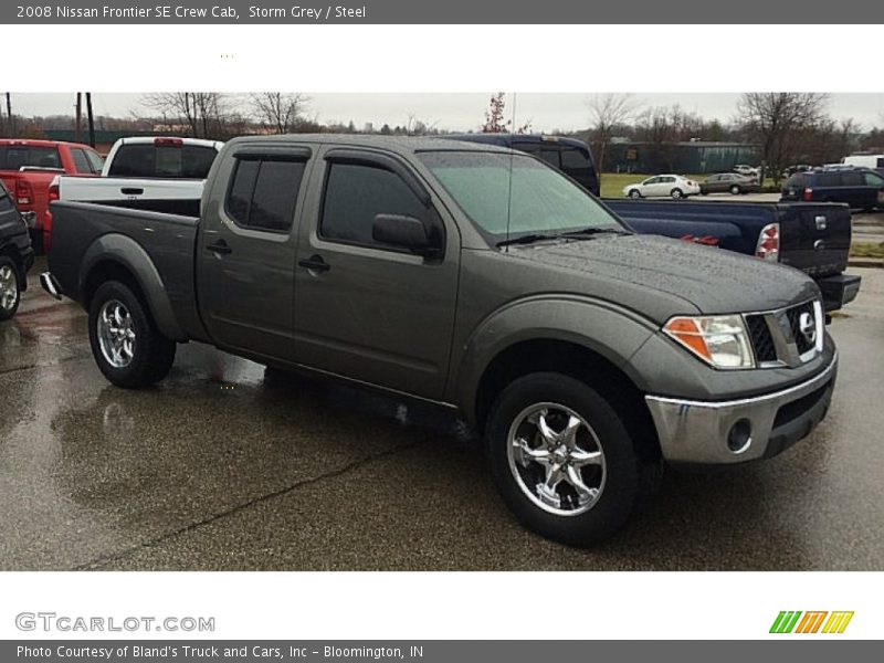 Storm Grey / Steel 2008 Nissan Frontier SE Crew Cab