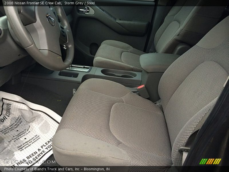 Storm Grey / Steel 2008 Nissan Frontier SE Crew Cab