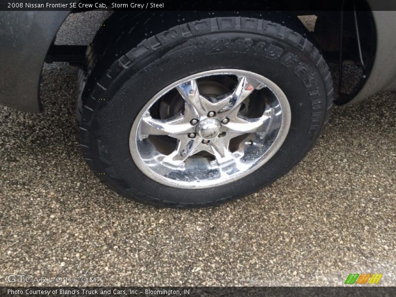 Storm Grey / Steel 2008 Nissan Frontier SE Crew Cab