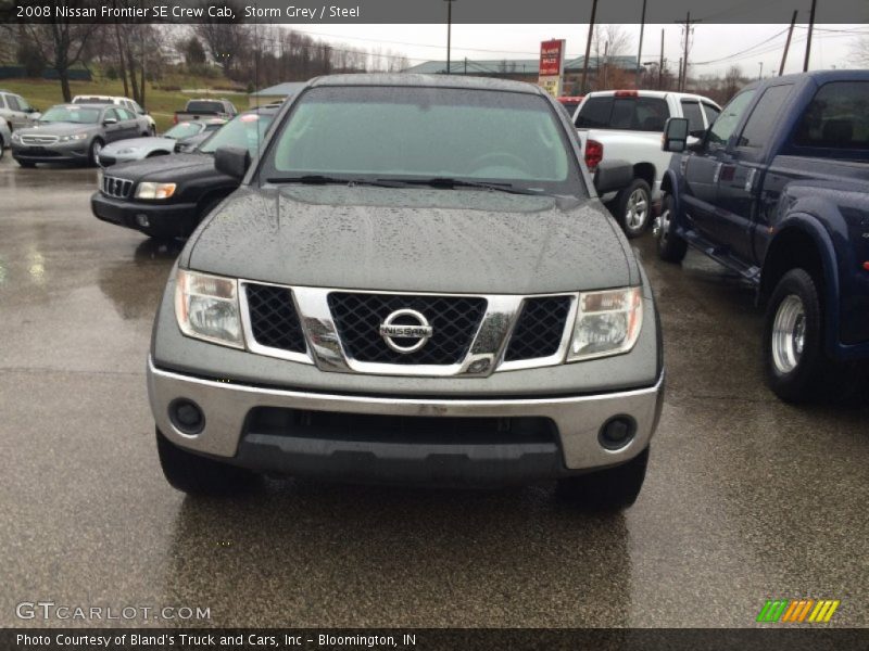 Storm Grey / Steel 2008 Nissan Frontier SE Crew Cab