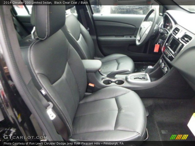 Black Clear Coat / Black 2014 Chrysler 200 Limited Sedan