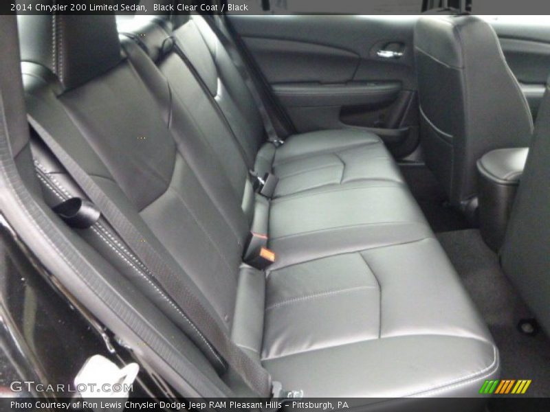 Black Clear Coat / Black 2014 Chrysler 200 Limited Sedan