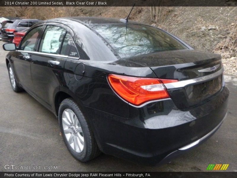 Black Clear Coat / Black 2014 Chrysler 200 Limited Sedan