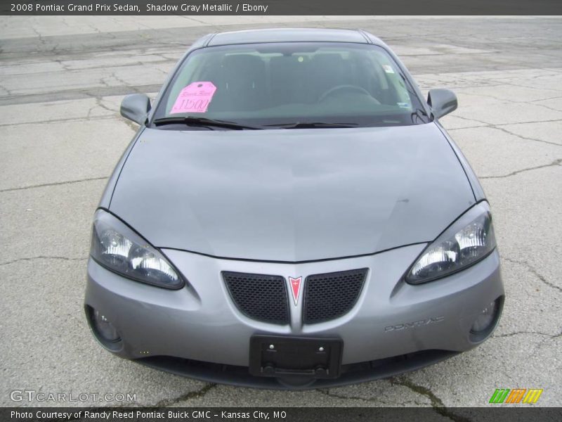 Shadow Gray Metallic / Ebony 2008 Pontiac Grand Prix Sedan