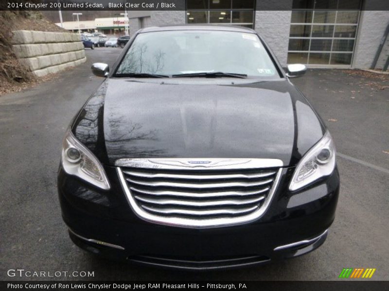 Black Clear Coat / Black 2014 Chrysler 200 Limited Sedan