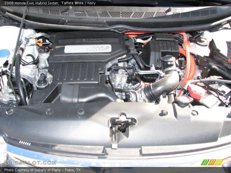 Taffeta White / Ivory 2008 Honda Civic Hybrid Sedan
