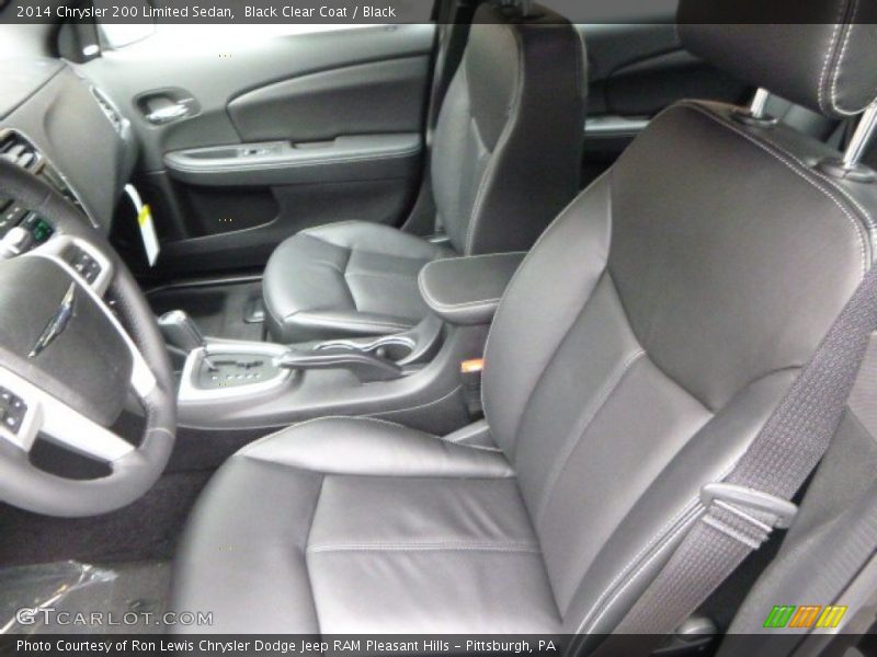 Black Clear Coat / Black 2014 Chrysler 200 Limited Sedan