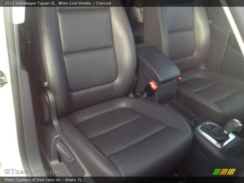 White Gold Metallic / Charcoal 2011 Volkswagen Tiguan SE