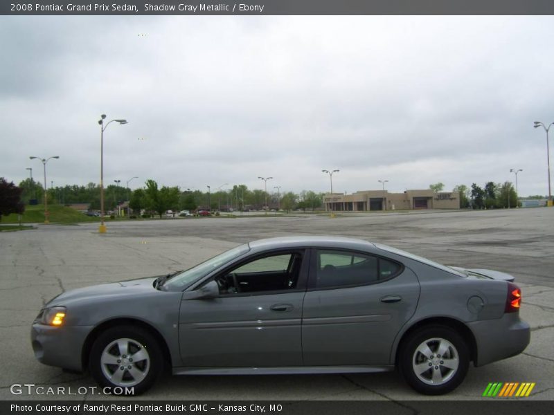 Shadow Gray Metallic / Ebony 2008 Pontiac Grand Prix Sedan