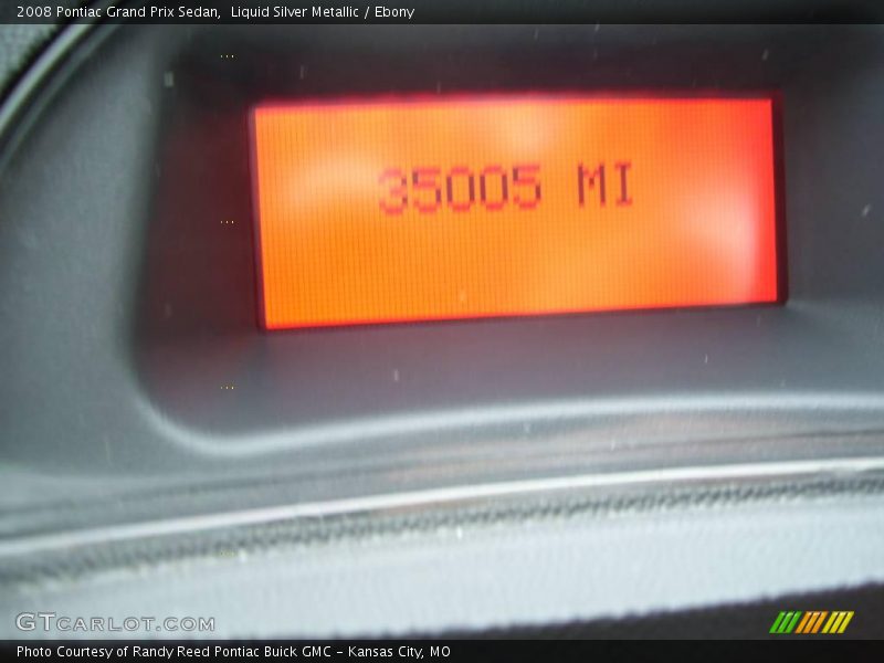 Liquid Silver Metallic / Ebony 2008 Pontiac Grand Prix Sedan