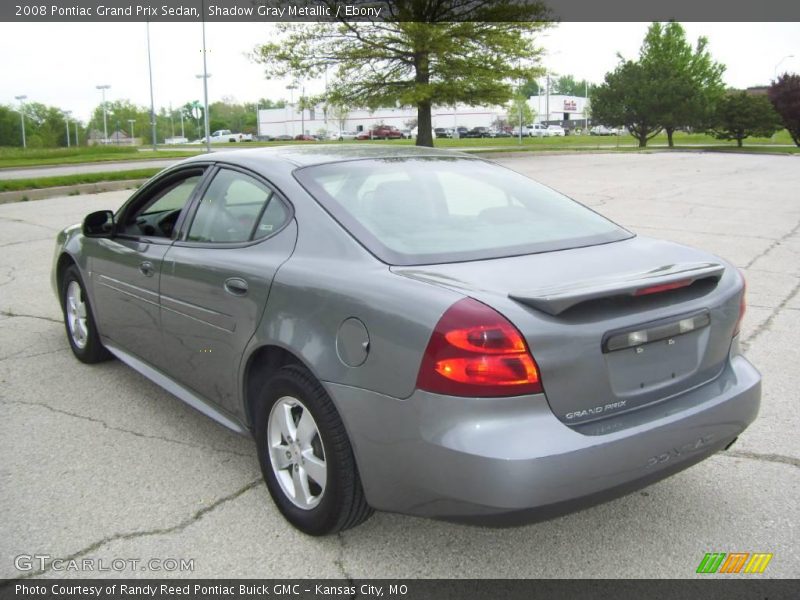 Shadow Gray Metallic / Ebony 2008 Pontiac Grand Prix Sedan