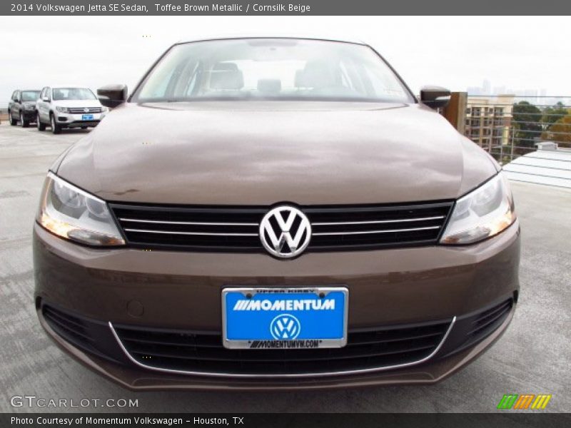 Toffee Brown Metallic / Cornsilk Beige 2014 Volkswagen Jetta SE Sedan