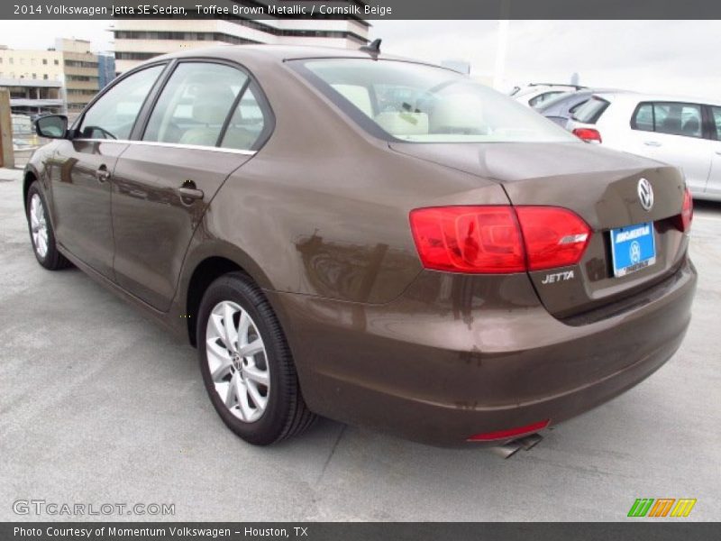 Toffee Brown Metallic / Cornsilk Beige 2014 Volkswagen Jetta SE Sedan