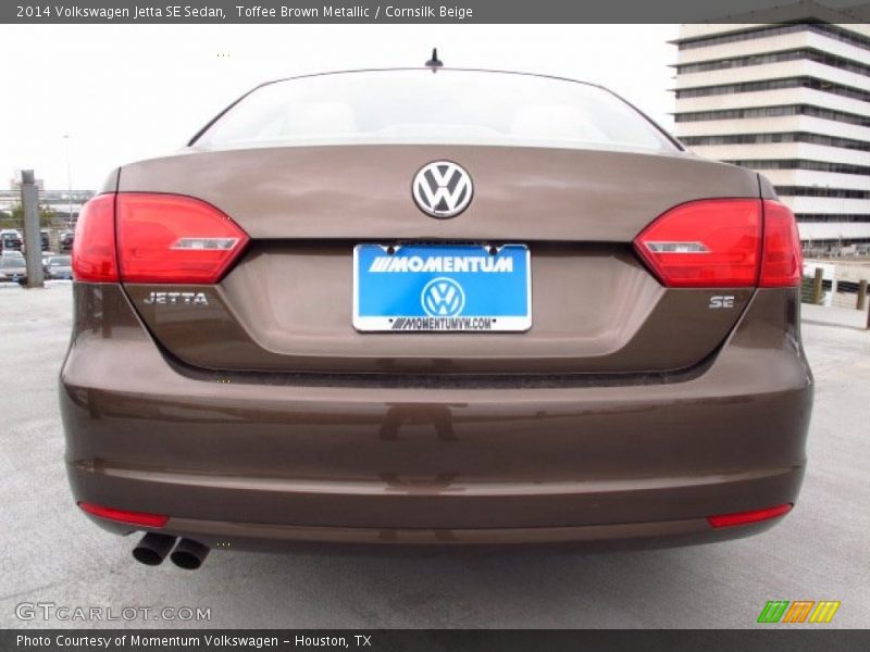 Toffee Brown Metallic / Cornsilk Beige 2014 Volkswagen Jetta SE Sedan