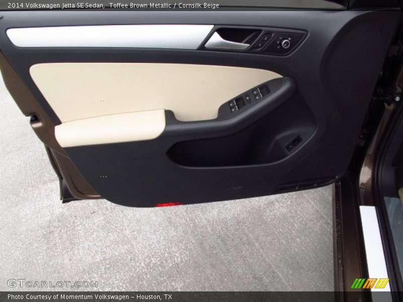 Toffee Brown Metallic / Cornsilk Beige 2014 Volkswagen Jetta SE Sedan