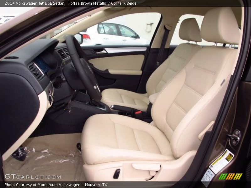 Toffee Brown Metallic / Cornsilk Beige 2014 Volkswagen Jetta SE Sedan