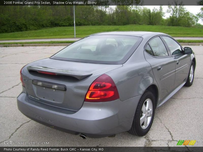Shadow Gray Metallic / Ebony 2008 Pontiac Grand Prix Sedan