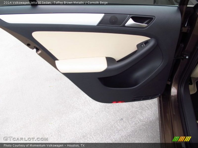 Toffee Brown Metallic / Cornsilk Beige 2014 Volkswagen Jetta SE Sedan