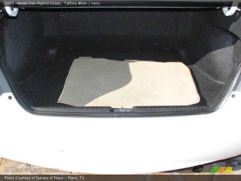 Taffeta White / Ivory 2008 Honda Civic Hybrid Sedan