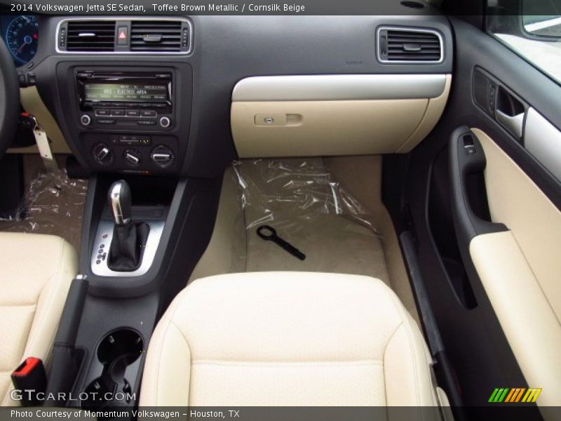 Toffee Brown Metallic / Cornsilk Beige 2014 Volkswagen Jetta SE Sedan