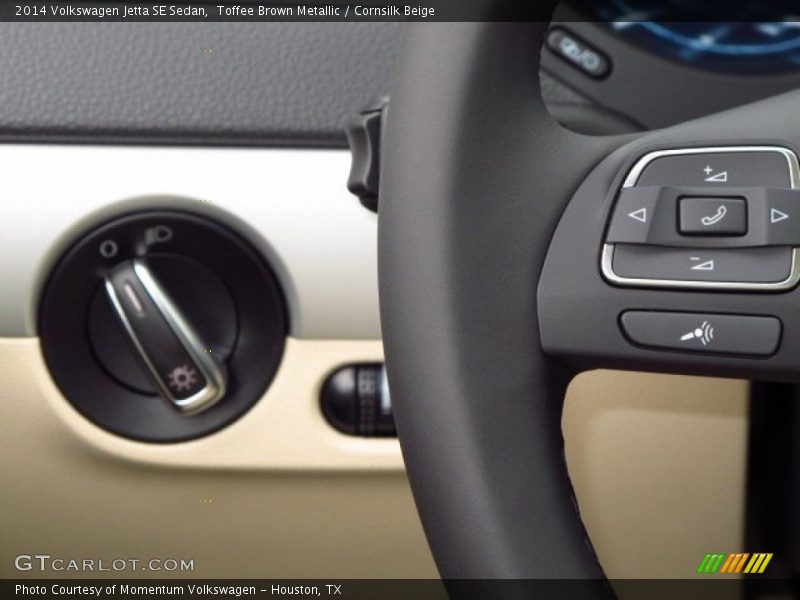 Toffee Brown Metallic / Cornsilk Beige 2014 Volkswagen Jetta SE Sedan