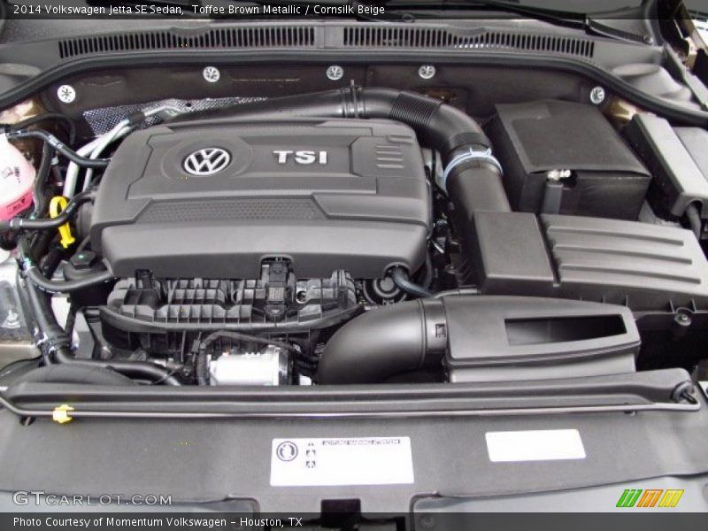 Toffee Brown Metallic / Cornsilk Beige 2014 Volkswagen Jetta SE Sedan