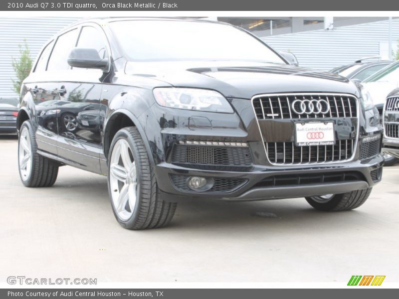 Orca Black Metallic / Black 2010 Audi Q7 3.0 TDI quattro
