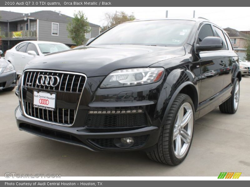 Orca Black Metallic / Black 2010 Audi Q7 3.0 TDI quattro