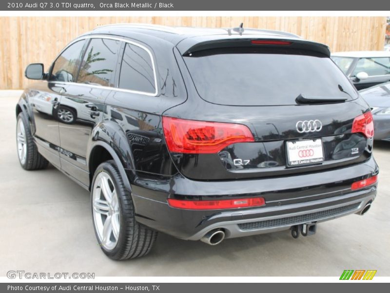 Orca Black Metallic / Black 2010 Audi Q7 3.0 TDI quattro