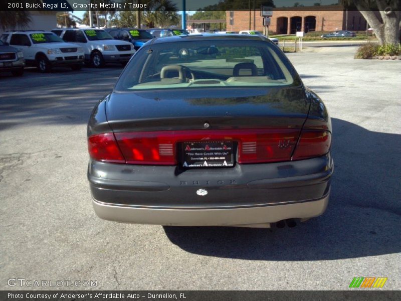 Graphite Metallic / Taupe 2001 Buick Regal LS
