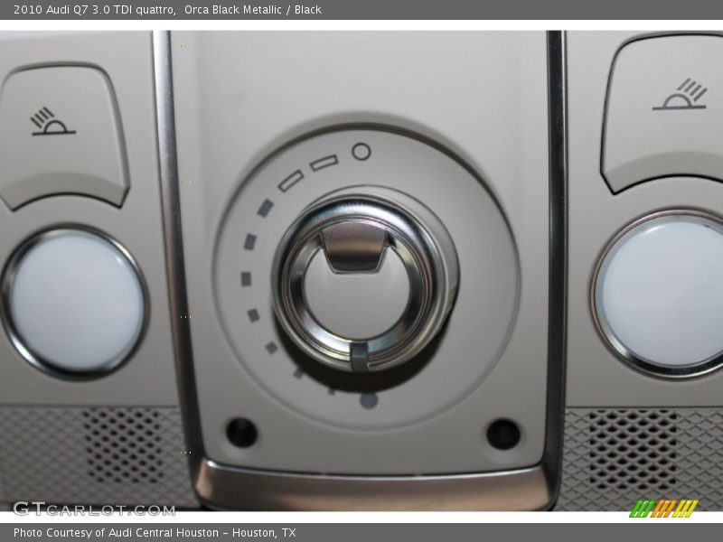 Controls of 2010 Q7 3.0 TDI quattro
