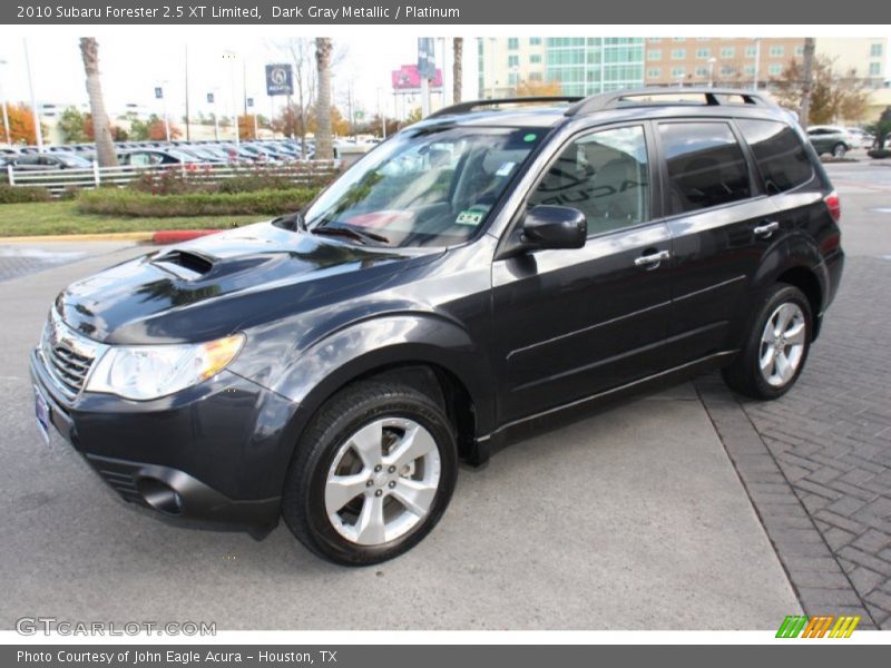 Dark Gray Metallic / Platinum 2010 Subaru Forester 2.5 XT Limited