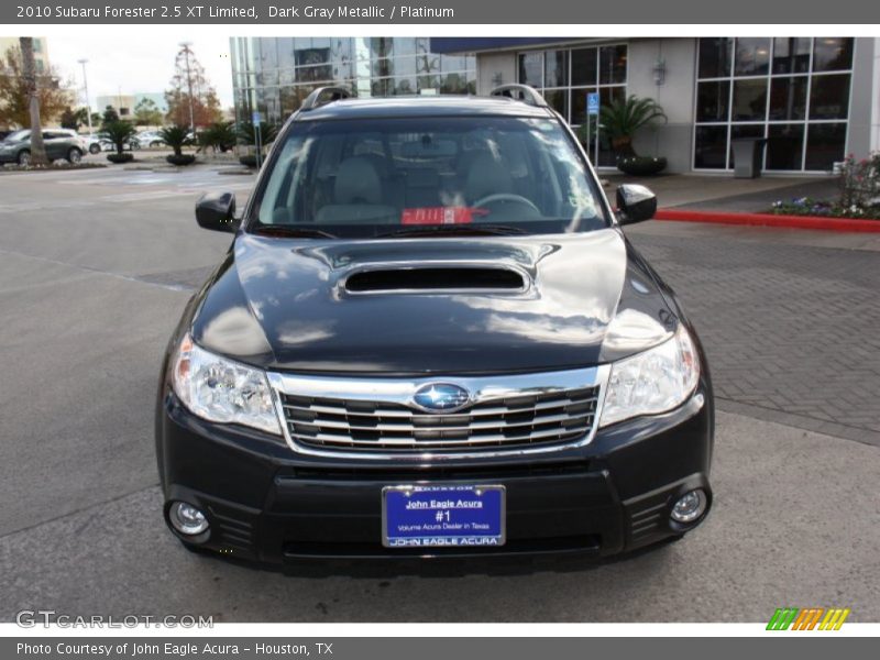 Dark Gray Metallic / Platinum 2010 Subaru Forester 2.5 XT Limited