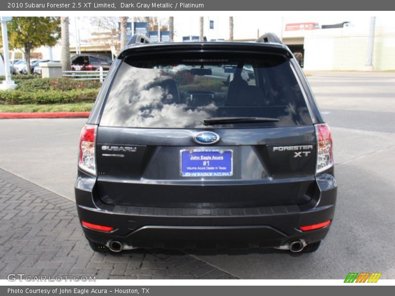 Dark Gray Metallic / Platinum 2010 Subaru Forester 2.5 XT Limited