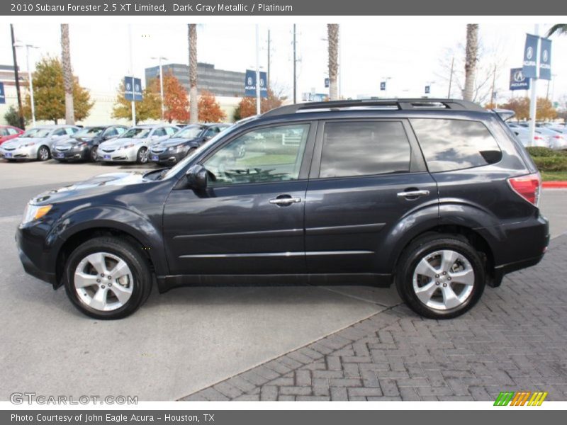 Dark Gray Metallic / Platinum 2010 Subaru Forester 2.5 XT Limited