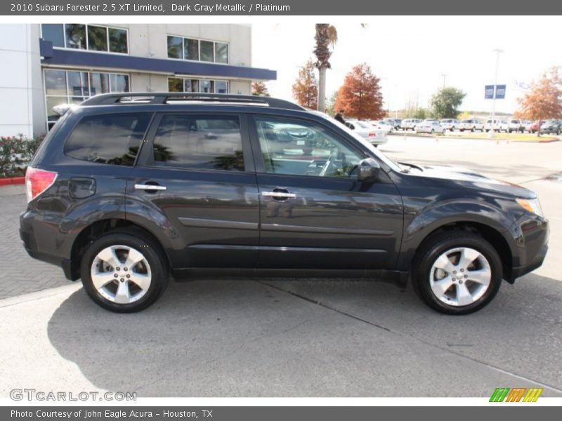 Dark Gray Metallic / Platinum 2010 Subaru Forester 2.5 XT Limited