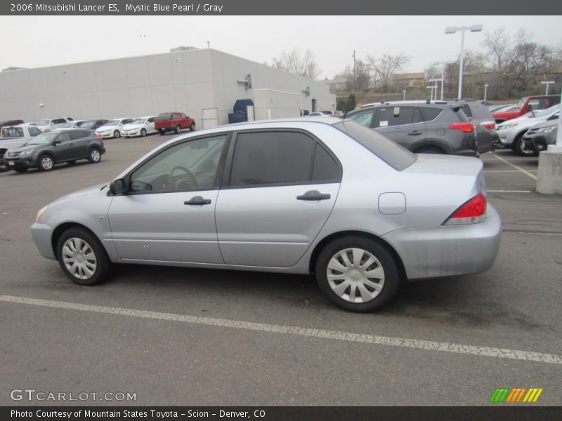 Mystic Blue Pearl / Gray 2006 Mitsubishi Lancer ES
