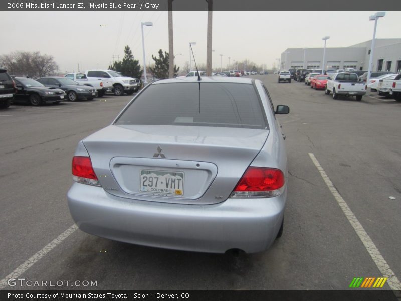 Mystic Blue Pearl / Gray 2006 Mitsubishi Lancer ES