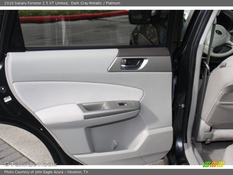 Dark Gray Metallic / Platinum 2010 Subaru Forester 2.5 XT Limited