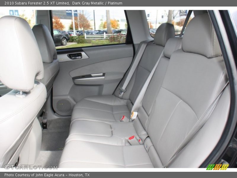 Dark Gray Metallic / Platinum 2010 Subaru Forester 2.5 XT Limited