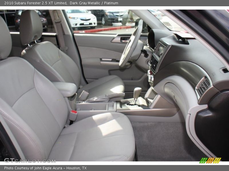 Dark Gray Metallic / Platinum 2010 Subaru Forester 2.5 XT Limited