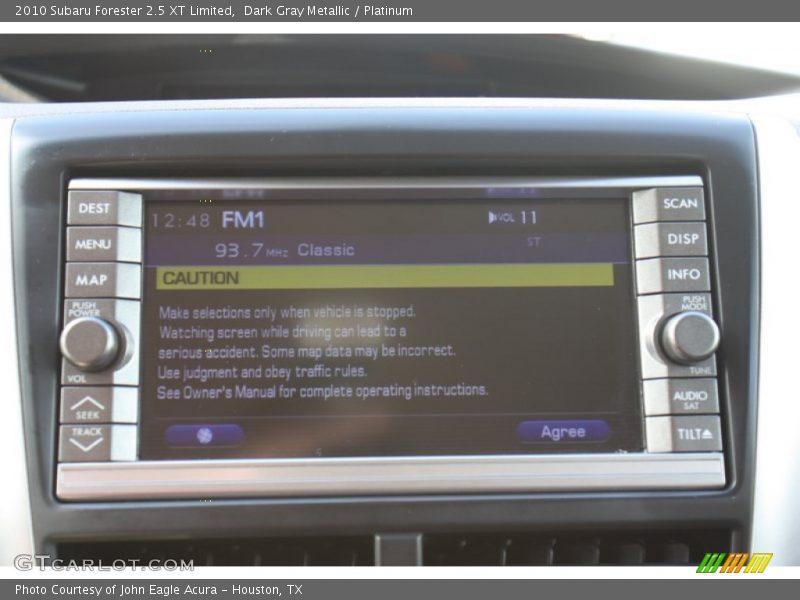 Dark Gray Metallic / Platinum 2010 Subaru Forester 2.5 XT Limited
