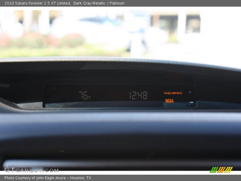 Dark Gray Metallic / Platinum 2010 Subaru Forester 2.5 XT Limited