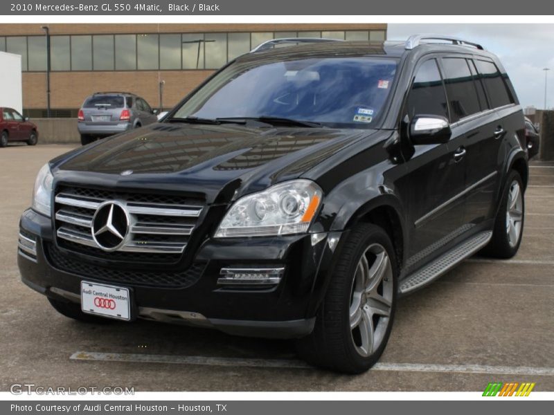 Black / Black 2010 Mercedes-Benz GL 550 4Matic