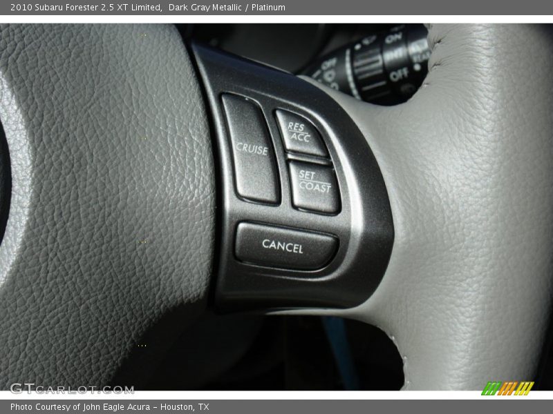 Dark Gray Metallic / Platinum 2010 Subaru Forester 2.5 XT Limited