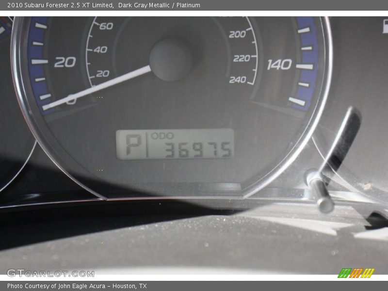 Dark Gray Metallic / Platinum 2010 Subaru Forester 2.5 XT Limited