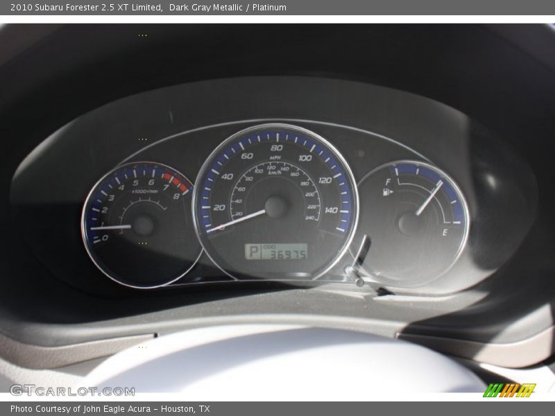 Dark Gray Metallic / Platinum 2010 Subaru Forester 2.5 XT Limited